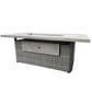 World Source 7-Piece Dining Set in Gray, , large