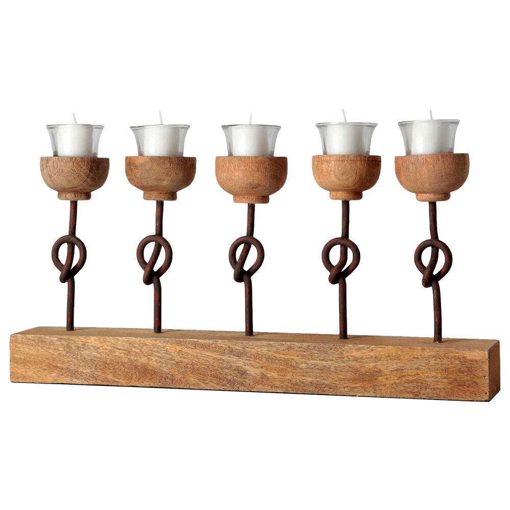 Mercana Knotwood I Candle Holder, , large