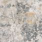 Surya Aisha 10" x 14" Charcoal, Gray, Light Gray and Mustard Area Rug, , large