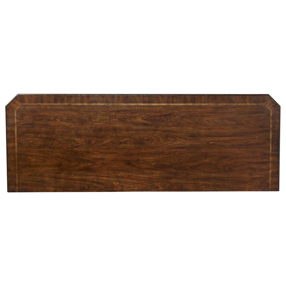Riva Ridge Hampton Credenza Desk in Black Cherry, , large