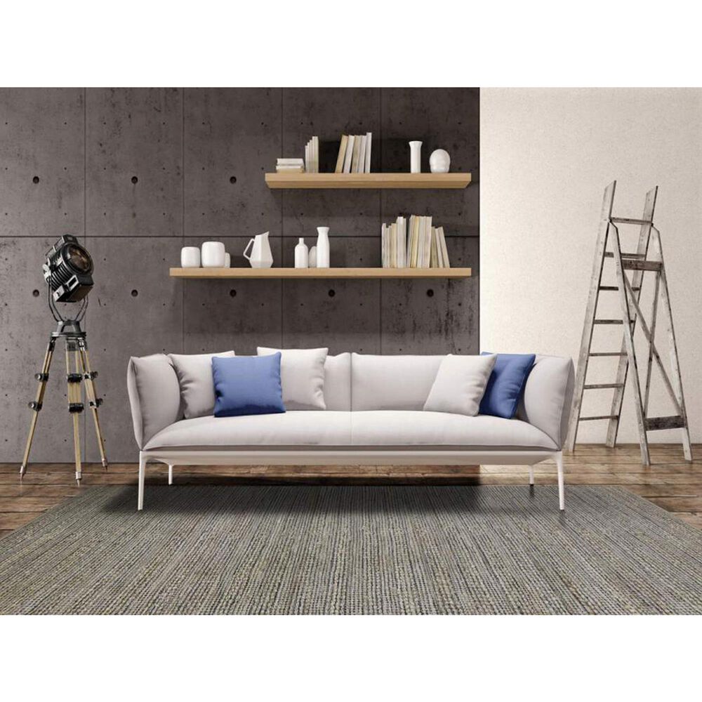 Amer Rugs Naturals 3&#39; x 5&#39; Dark Gray Area Rug, , large