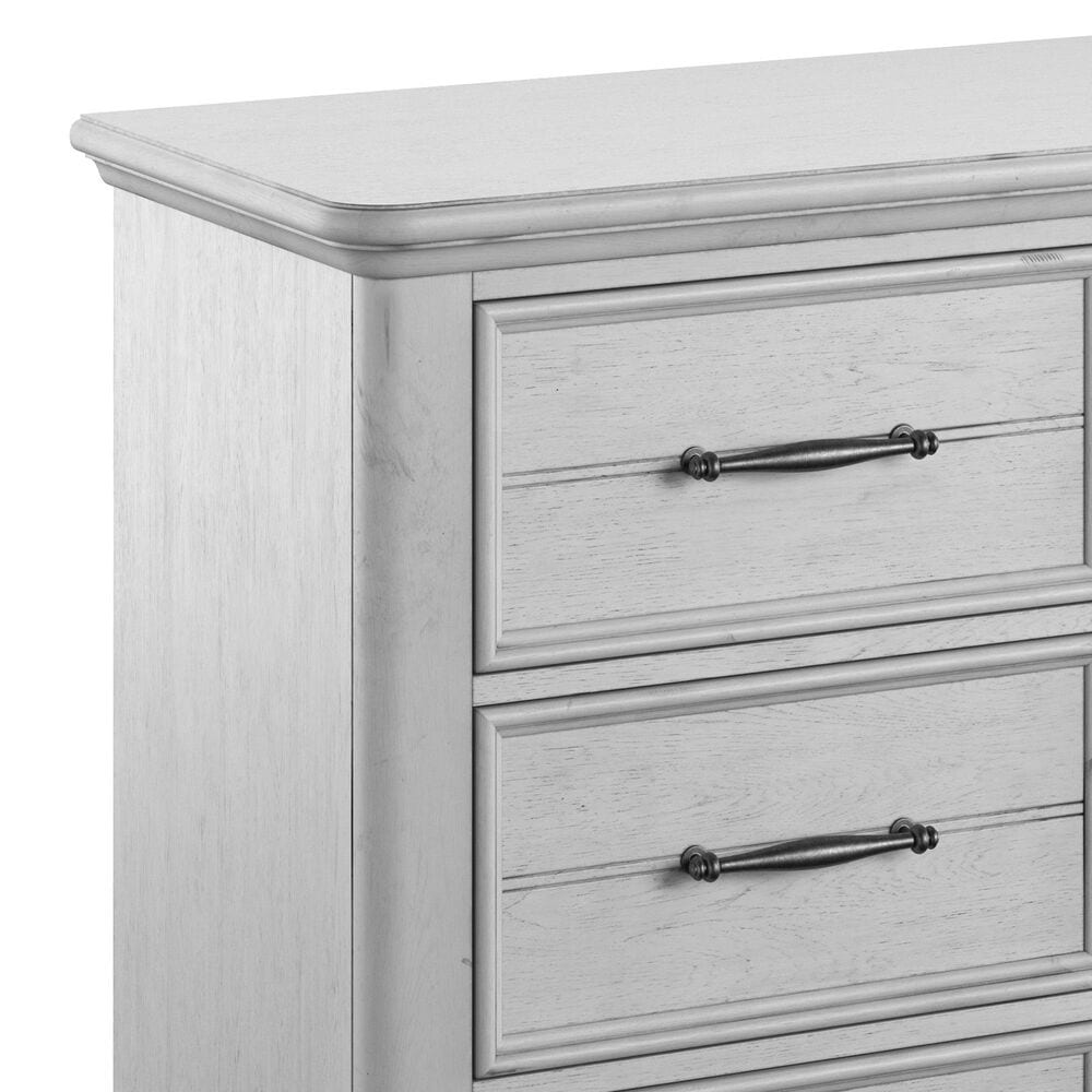 Golden Wave Furniture New Haven 10-Drawer Dresser in Oyster Shell, , large