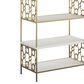 DHP Ella 5-Shelf Bookcase in White, , large