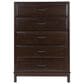 Ashley Vanmore 5-Piece Full Storage Bedroom Set in Dark Brown, , large