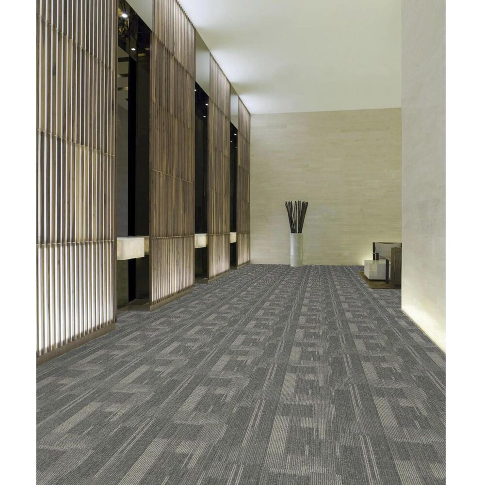 Shaw Pure Attitude 18&quot; x 36&quot; Carpet Tile in Luminous, , large