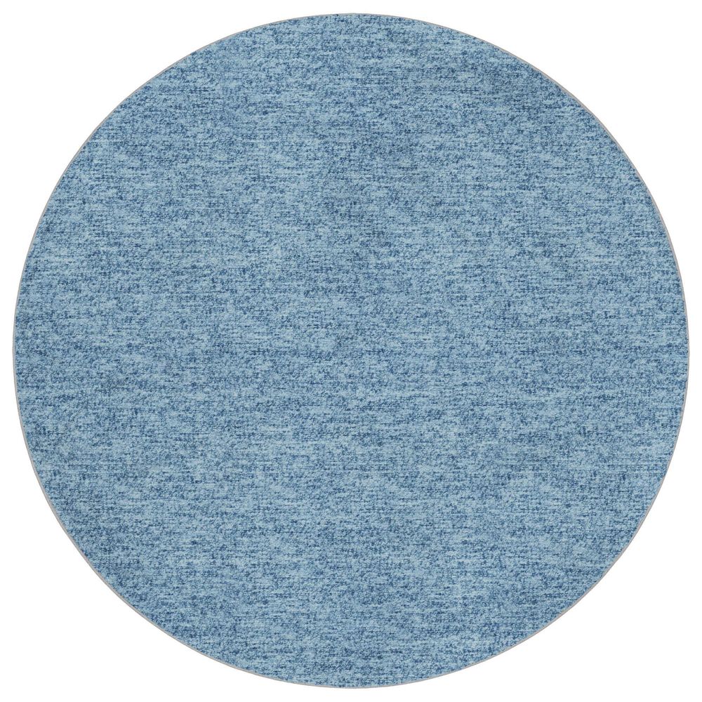 Dalyn Rug Company Voyage VY2 Denim 8" Round Area Rug, , large