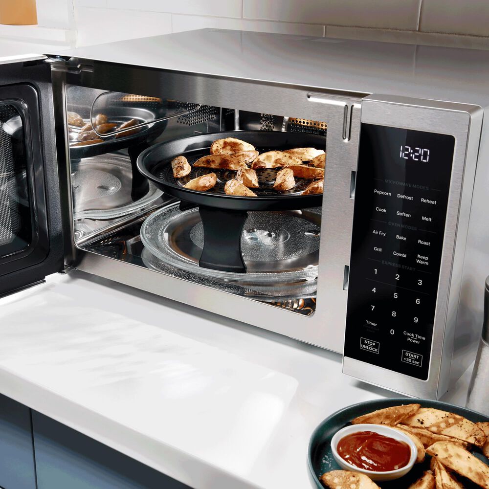 Whirlpool 1.0 Cu. Ft. Countertop Microwave with Air Fry in Stainless Steel, , large