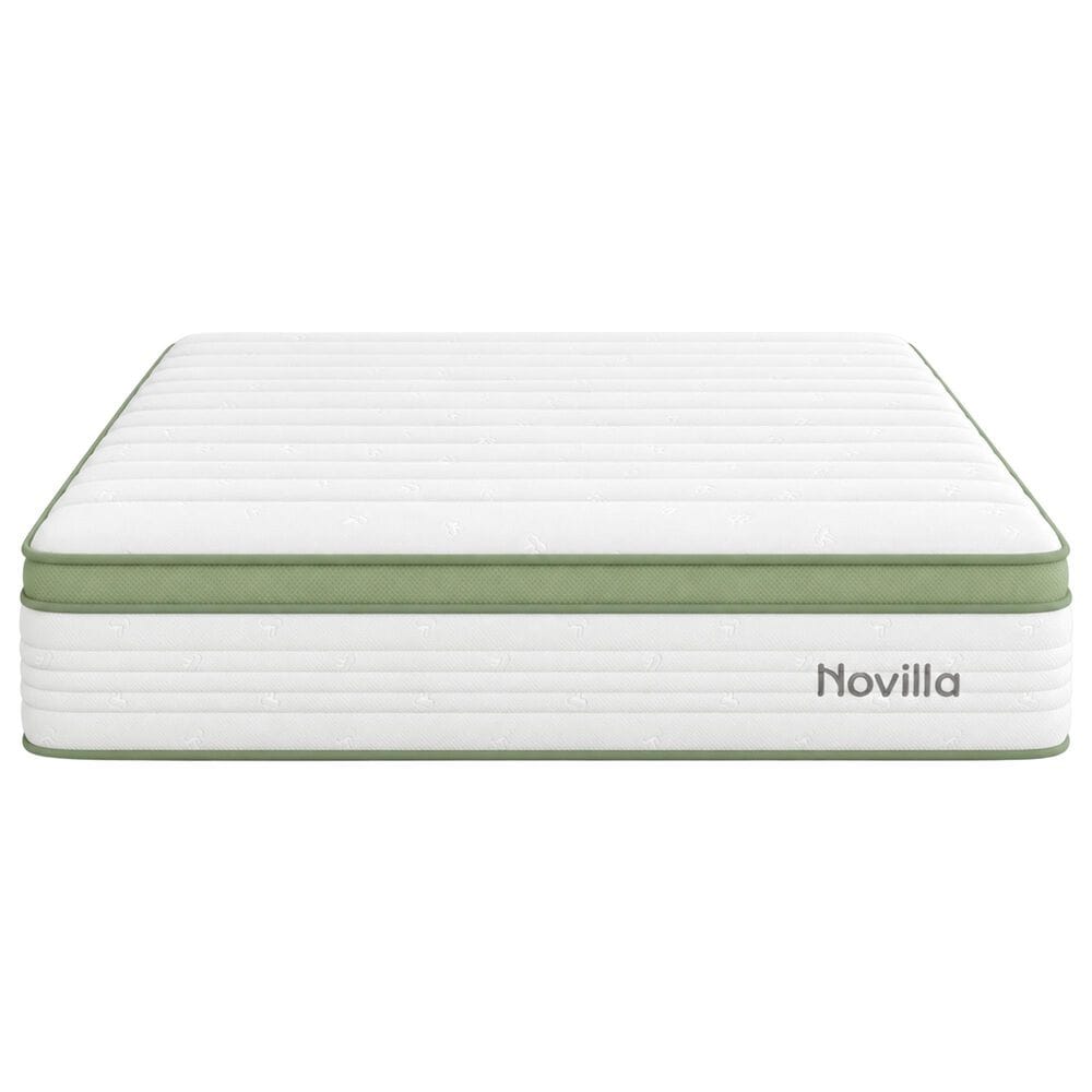 Novilla Grove 12" Medium Hybrid Queen Mattress in a Box, , large