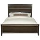 Century  Aria Queen Bed in Brownstone and Oxford White, , large