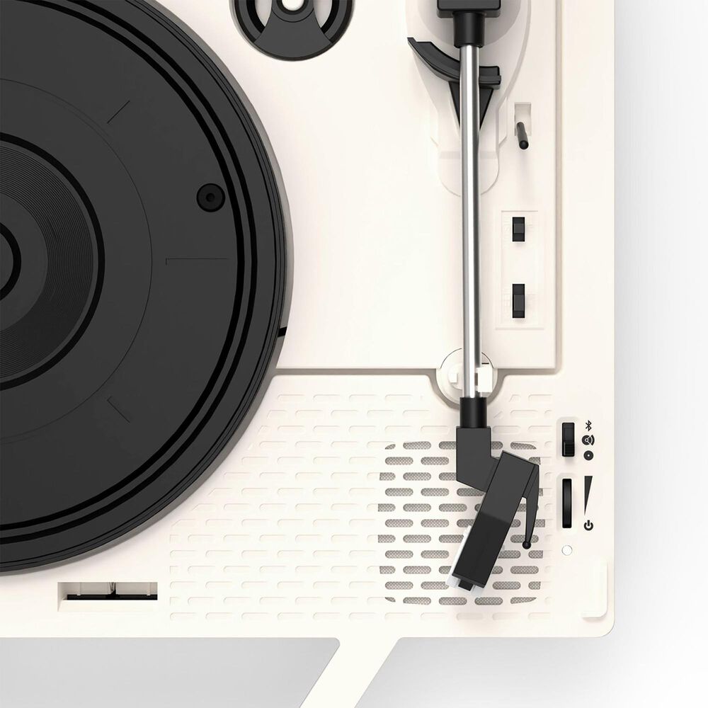 Victrola Re-Spin Sustainable Bluetooth Suitcase Record Player in Graphite Grey, , large
