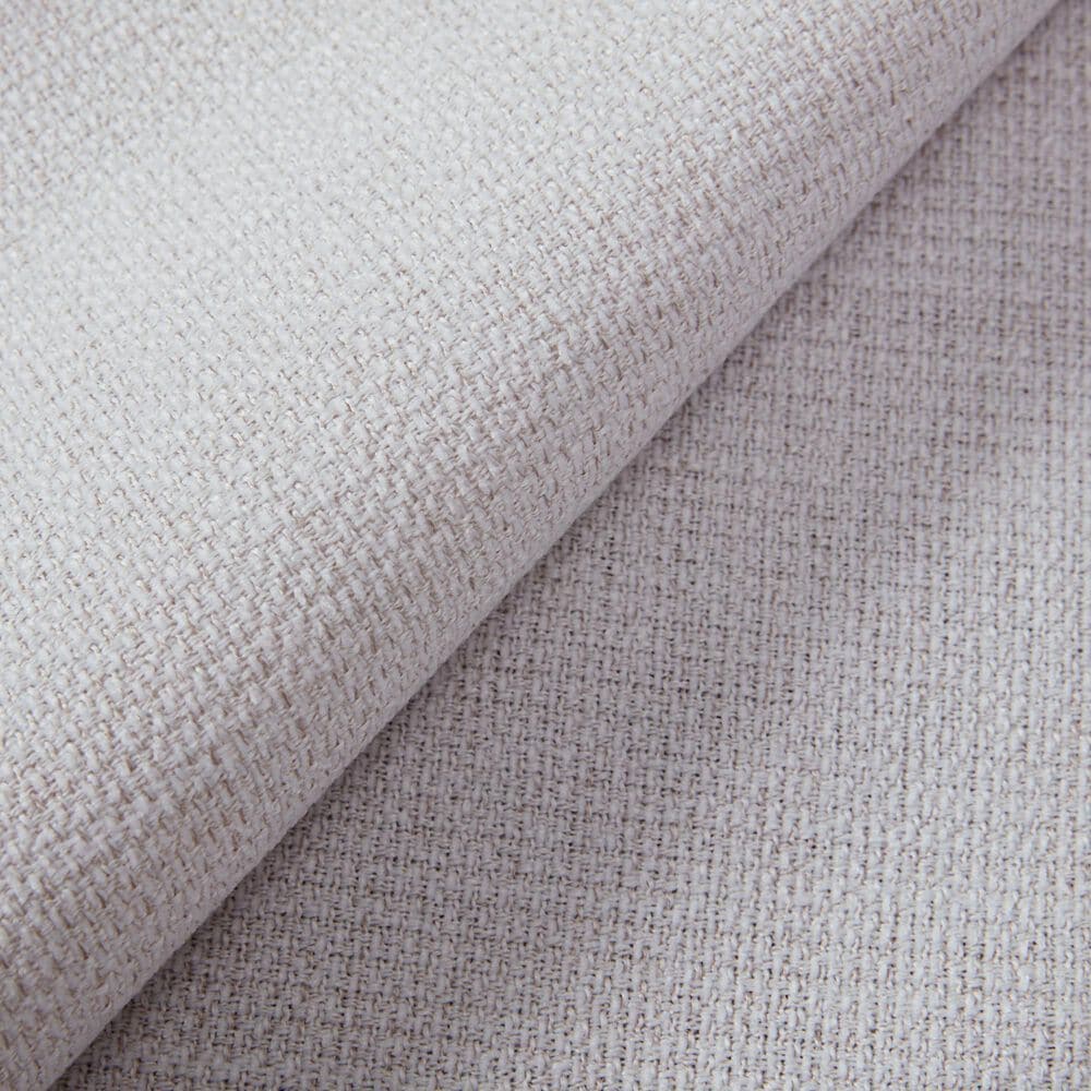 Hearth and Haven Carmen Queen Upholstered Platform Bed in Ivory, , large