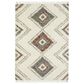 Oriental Weavers Axis AX07A 6"7" x 9"6" Ivory Area Rug, , large