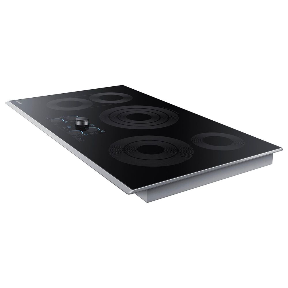 Samsung 2-Piece Kitchen Package with 30&quot; Double Wall Oven and 36&quot; Smart Electric Cooktop in Stainless Steel, , large