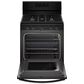 Whirlpool 5.0 Cu. Ft. Gas Range with Center Oval Burner in Black, , large
