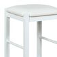 Linon Home Decor Lancer Counter Stool in White (Set of 2), , large