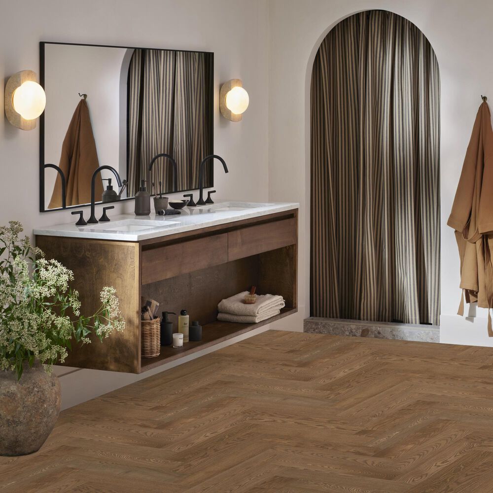 Anderson Tuftex European Ash Herringbone Biscotti Engineered Hardwood, , large