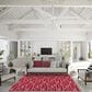 Dalyn Rug Company Harbor Contemporary 8" x 11" Red Indoor/Outdoor Area Rug, , large
