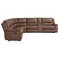 Steve Silver Lehi 6-Piece Manual Reclining Sectional in Brindle, , large