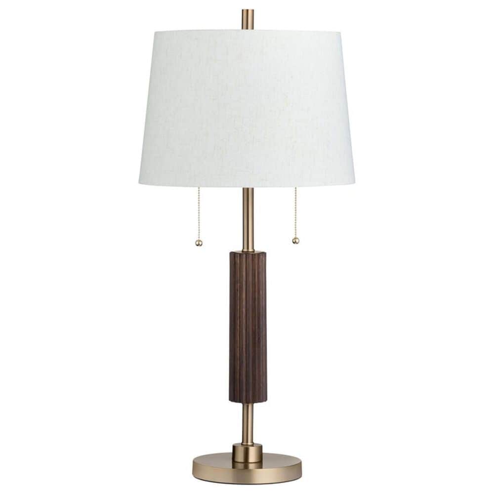 Slatehouse Arlo Table Lamp in Brown, , large