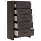 Ashley Prendonea 5-Piece King Bedroom Set in Dark Charcoal, , large
