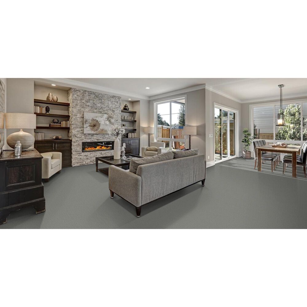 Lexmark Carpet Mills Inc. Pleasantries Carpet in Granite, , large