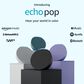 Amazon Echo Pop Full sound compact smart speaker with Alexa in Charcoal, , large