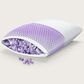 Purple Freeform Standard Pillow in White, , large
