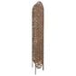 Maple and Jade 4-Panel Partition Room Divider Screen with Cutouts in Matte Copper, , large