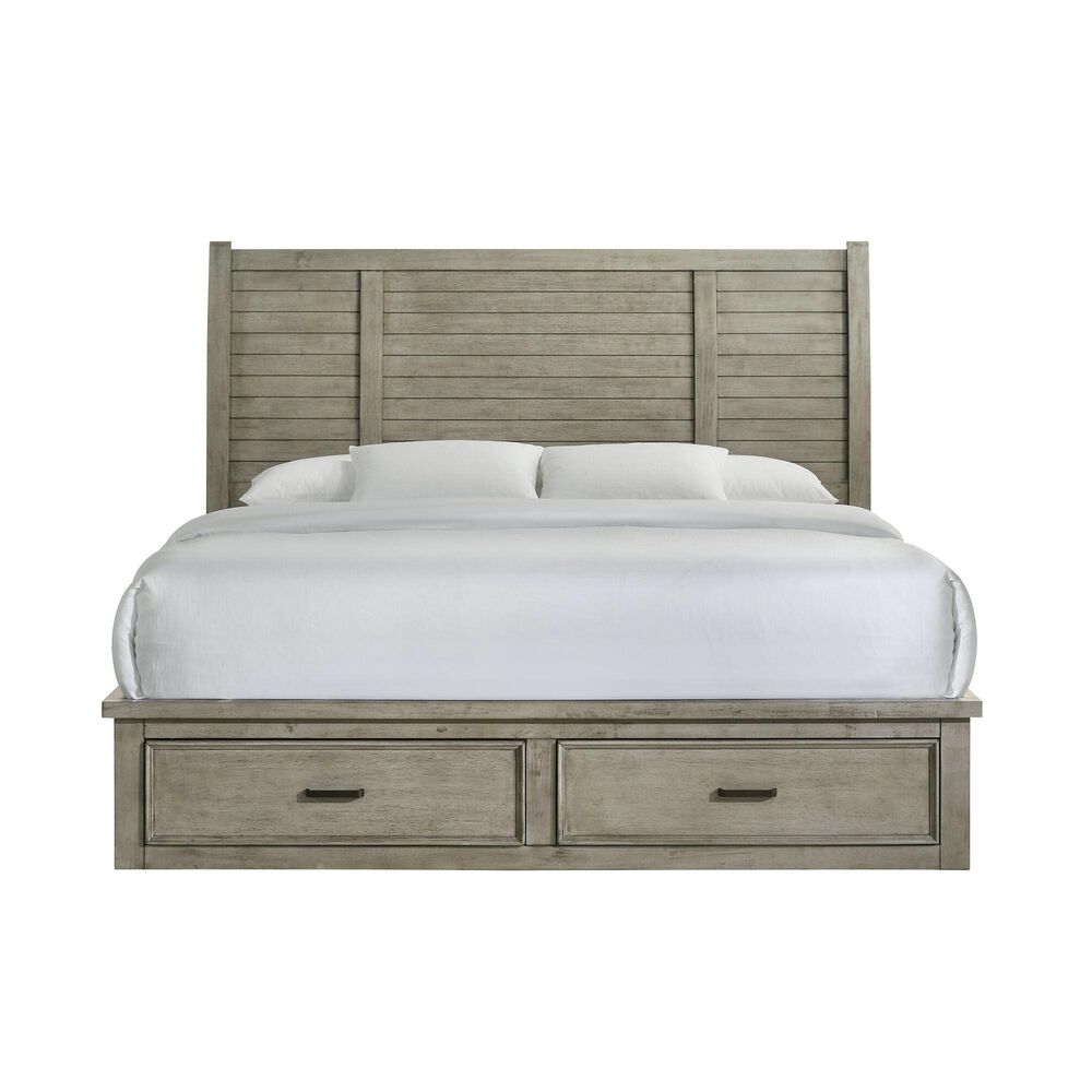 Mayberry Hill Sullivan 5-Piece King Bedroom Set in Drift Grey, , large