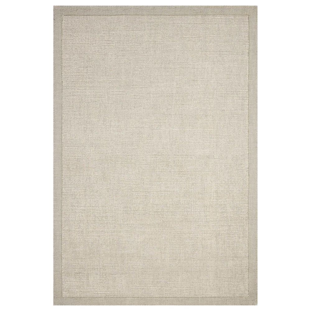 Magnolia Home Henley Ivory and Silver 5" x 7"6" Area Rug, , large