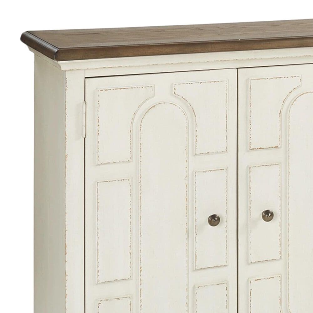Ashley Roranville Accent Cabinet in Antique White and Brown, , large