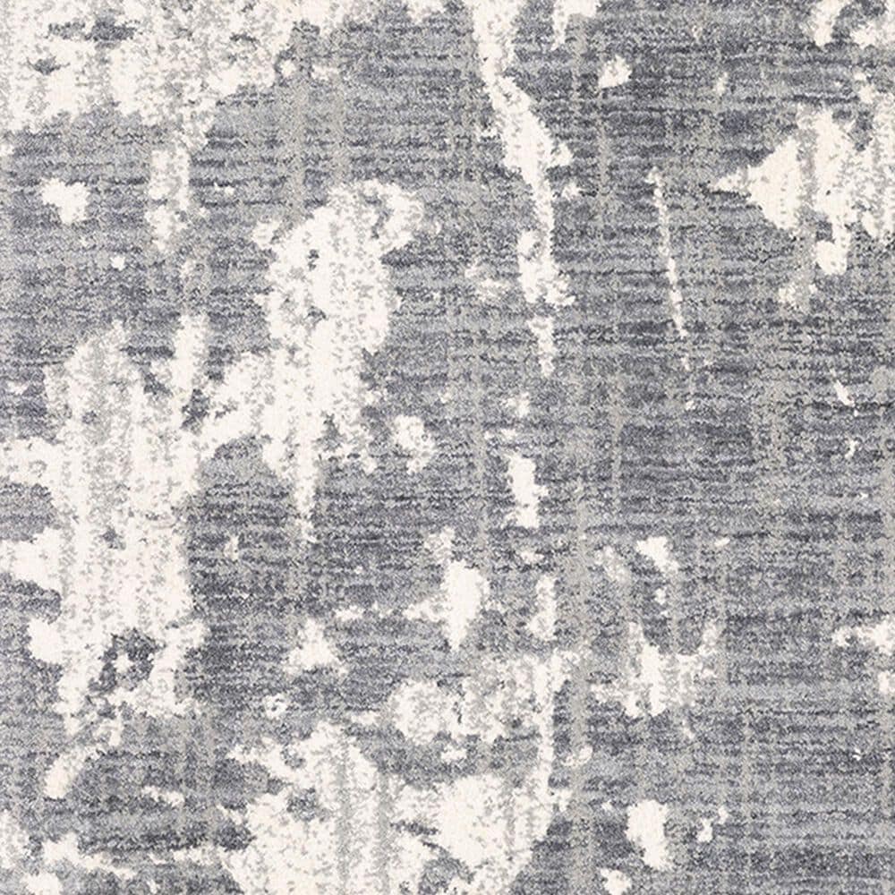 Oriental Weavers Aspen Shag Distressed 003H9 7&#39;10&quot; x 10&#39;10&quot; Gray Area Rug, , large