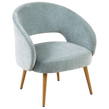 Hampton Park Dinah Accent Chair in Seafoam Velvet, , large