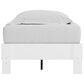 Ashley Piperton Twin Platform Bed in Matte White, , large