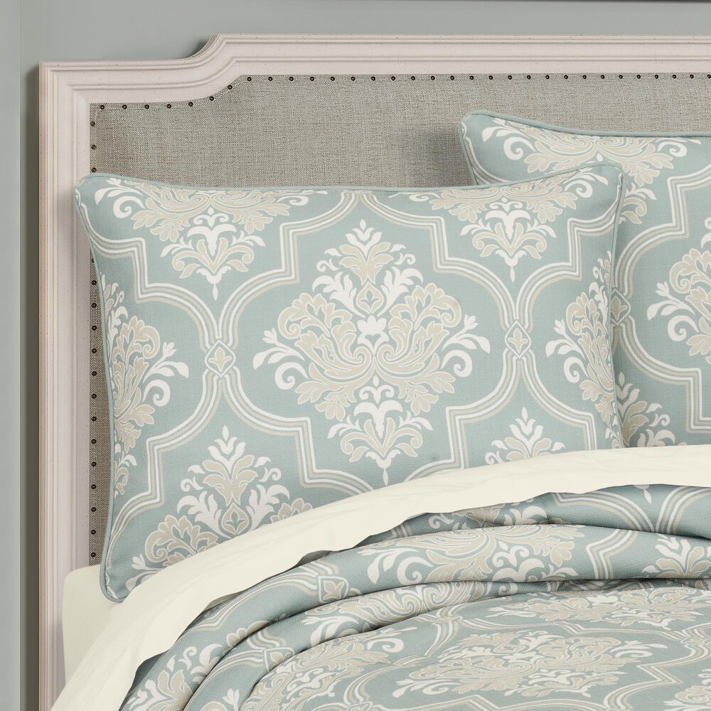 J. Queen New York Tranquility 3-Piece King/California King Comforter Set in Aqua, , large