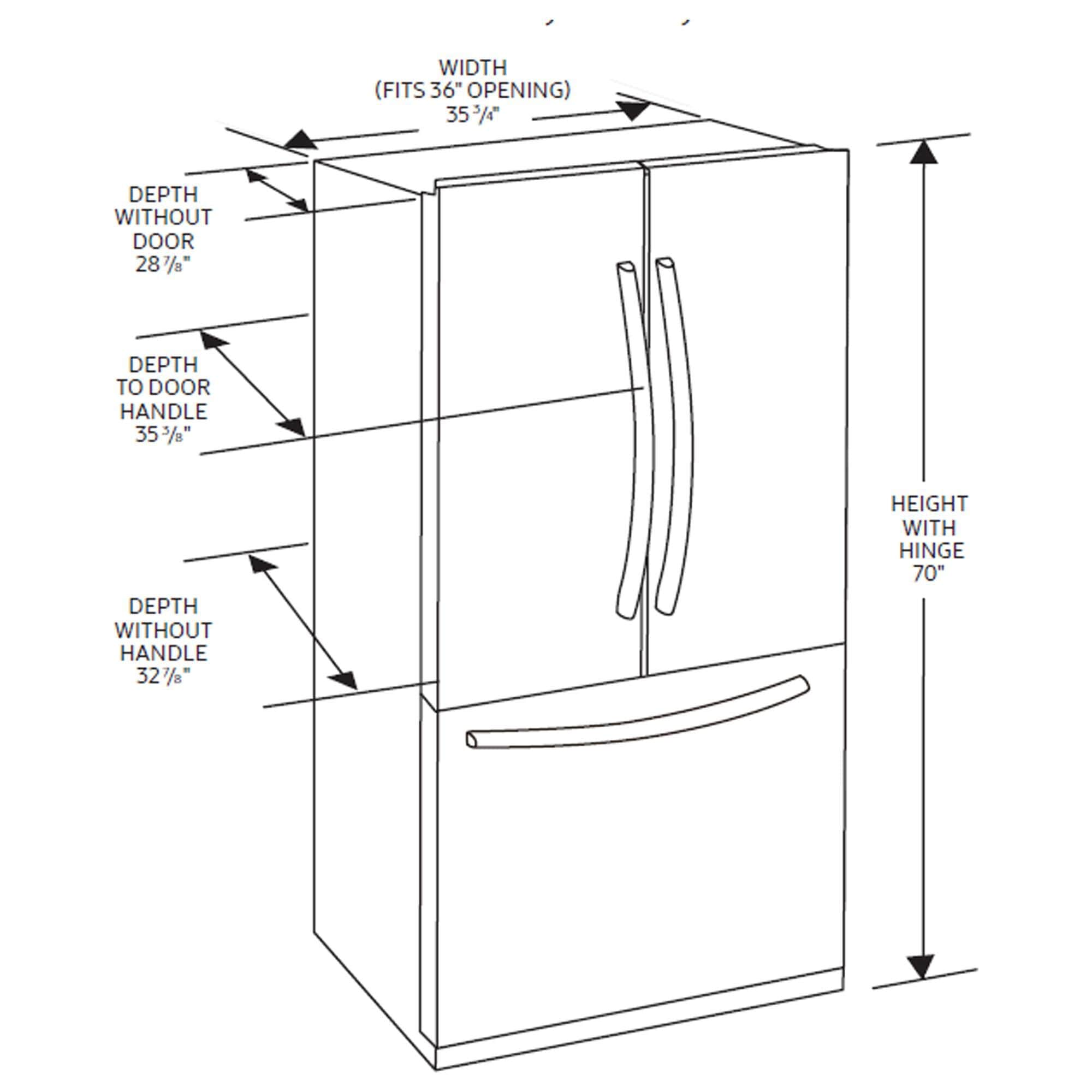 samsung refrigerator 28.2 cubic feet