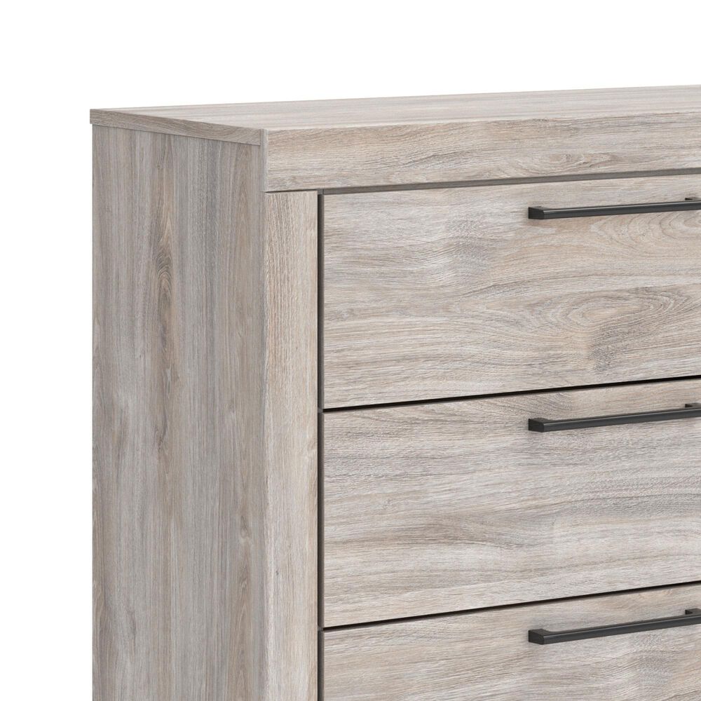 Ashley Broachmyn Queen Bed with Dresser, Chest, and Two Nightstands in Light Gray, , large