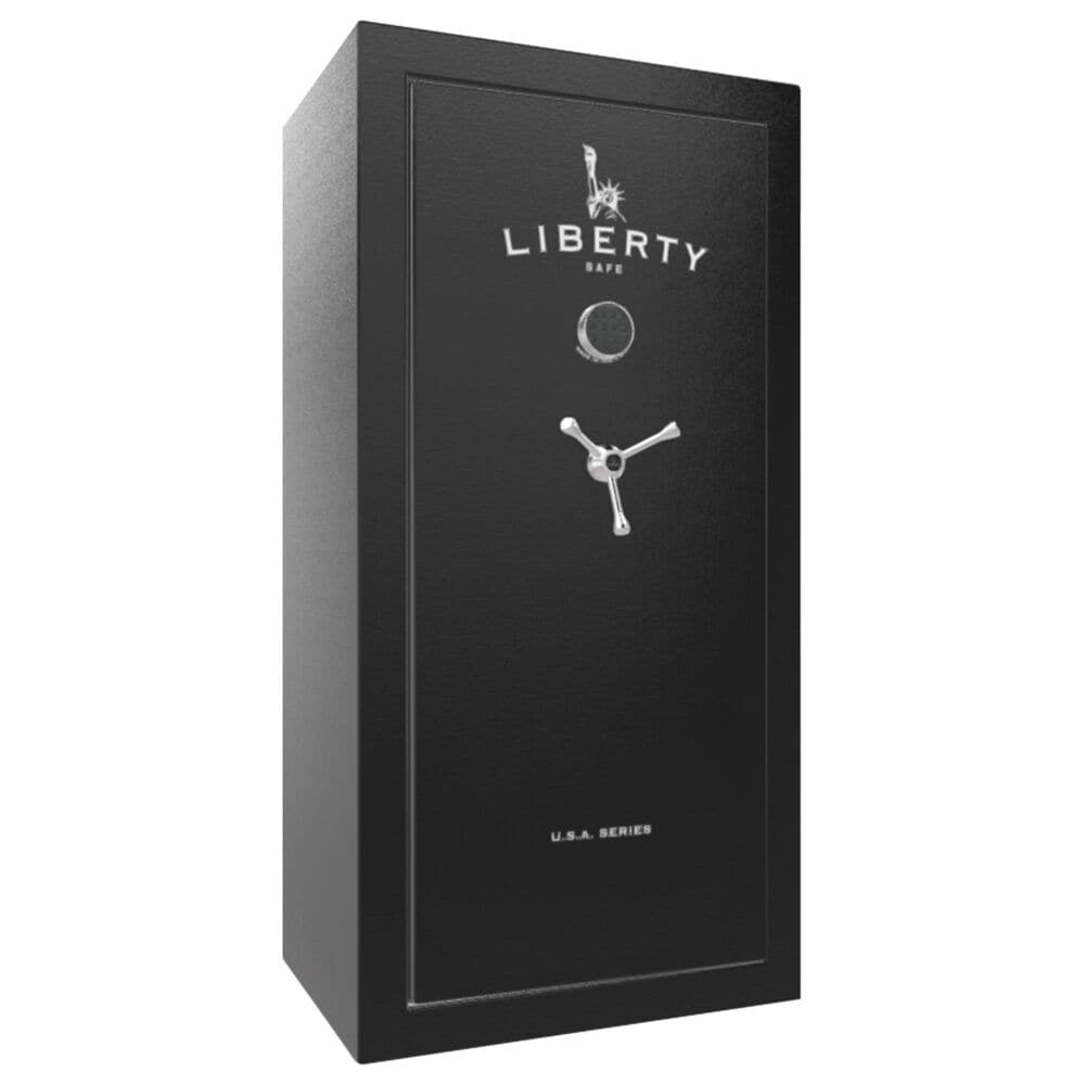 Liberty Safe & Security USA 30 Gun Safe Electronic Lock in Textured Black, , large