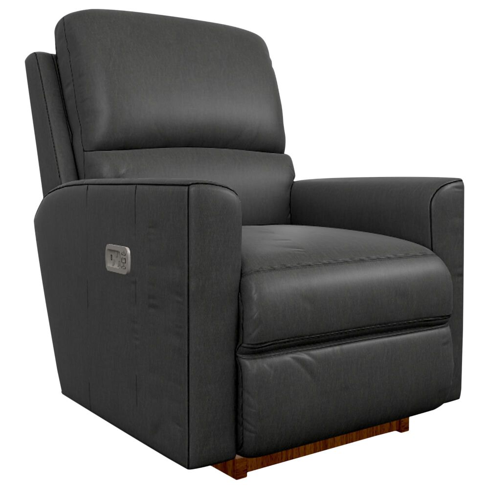 La-Z-Boy Wynne Power Rocker Recliner with Power Headrest in Licorice, , large