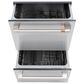 Cafe 4pc Kitchen Package with Refrigerator, Range, Microwave, and Dishwasher in Stainless Steel, , large