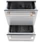 Cafe 4pc Kitchen Package with Refrigerator, Range, Microwave, and Dishwasher in Stainless Steel, , large
