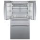 Bosch 2-Piece Kitchen Package with 20.5 Cu. Ft. 4-Door French Door Refrigerator and Pocket Handle Dishwasher in Stainless Steel, , large