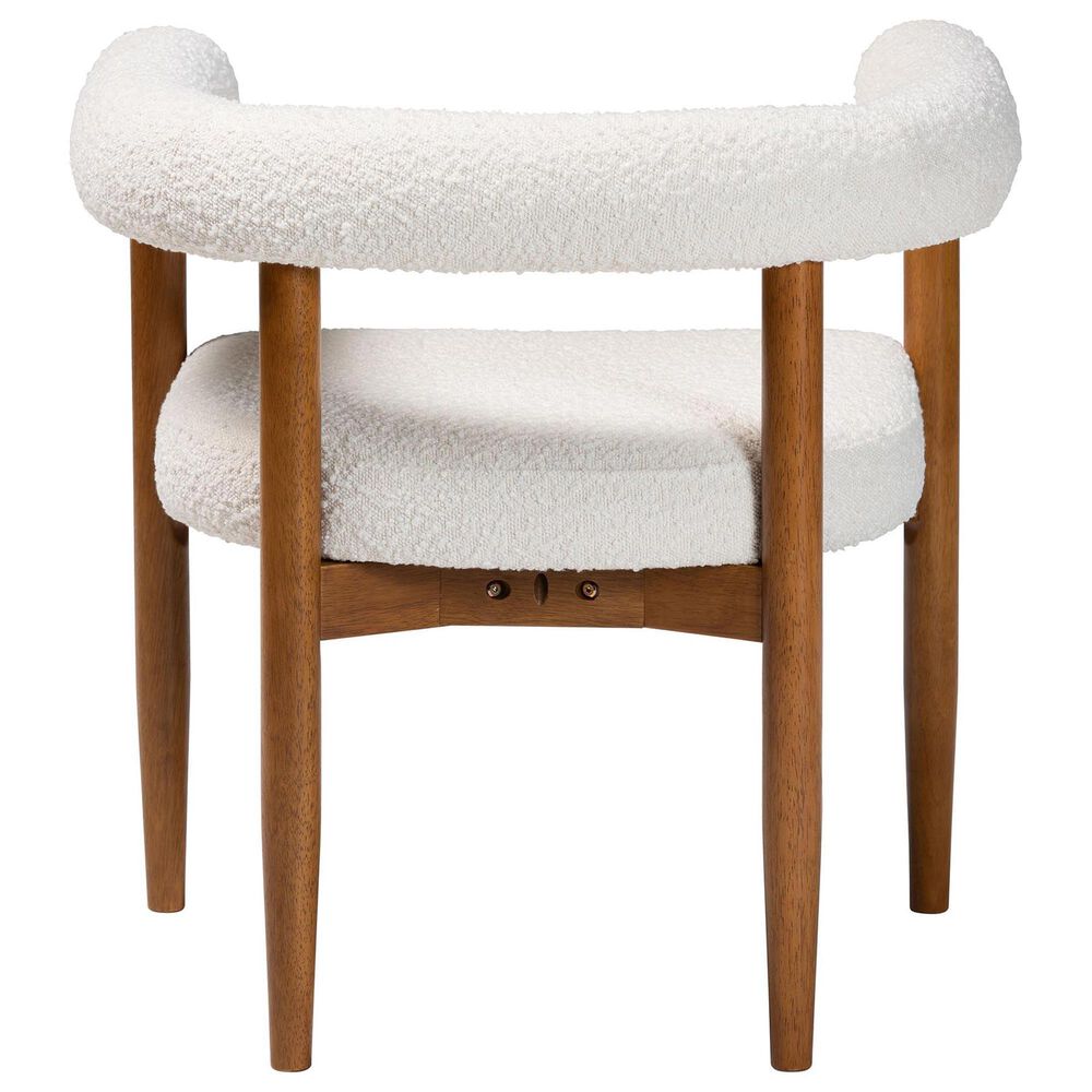 Baxton Studio Caia Arm Chair in Walnut Brown, , large