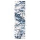 Safavieh Craft 2"3" x 20" Grey and Blue Runner, , large