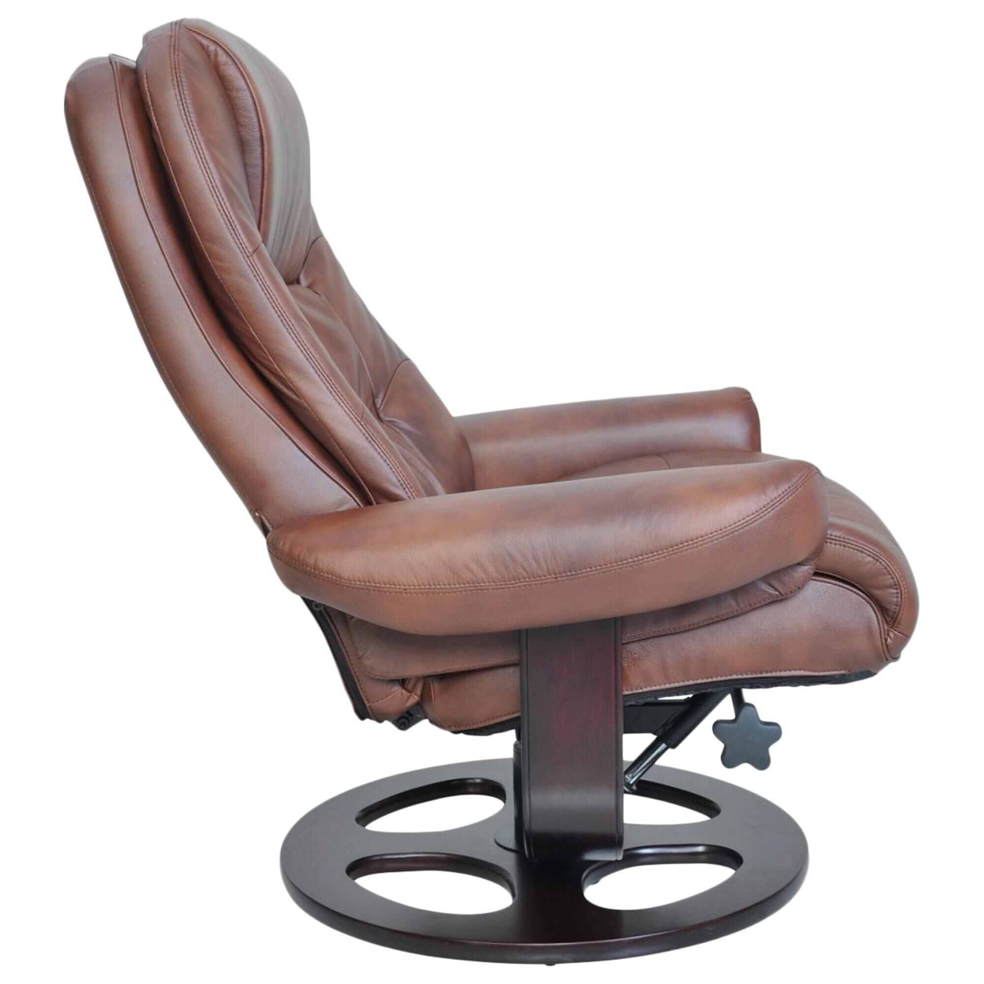 Barcalounger jacque pedestal shop recliner with ottoman