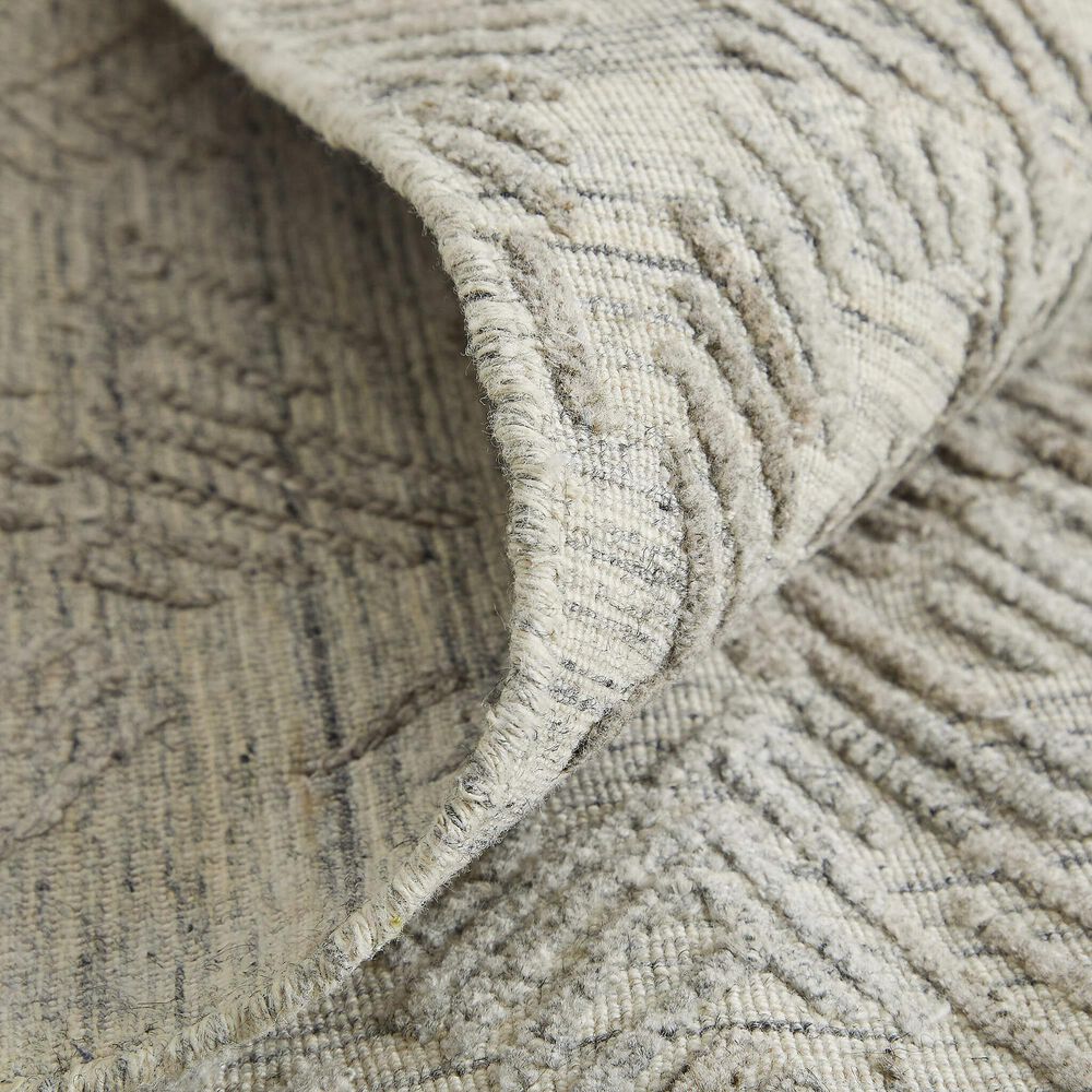 Feizy Elias 3&#39;6&quot; x 5&#39;6&quot; Gray and Brown Area Rug, , large