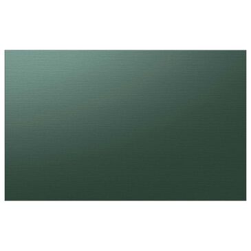 Samsung Bespoke 4-Door French Door Refrigerator Bottom Panel in Emerald Green Steel, , large