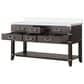 Lexora Home Norwalk 60" Double Bathroom Vanity in Brown Oak with White Cultured Marble Top and Rectangle Sink, , large