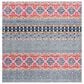 Safavieh Madison MAD797N 5" Square Navy and Ivory Area Rug, , large