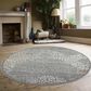 Radici USA Pisa 3471 Grey 7"10" Round Area Rug, , large